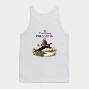 Pheasants, Royal Hunting Art Tank Top